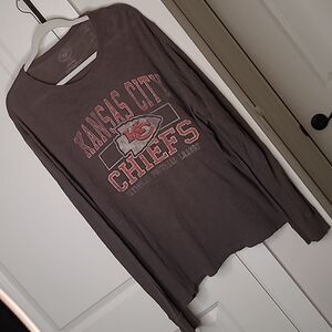 Forty Seven  Brand sz XL vintage Kansas City Chiefs long sleeved t shirt